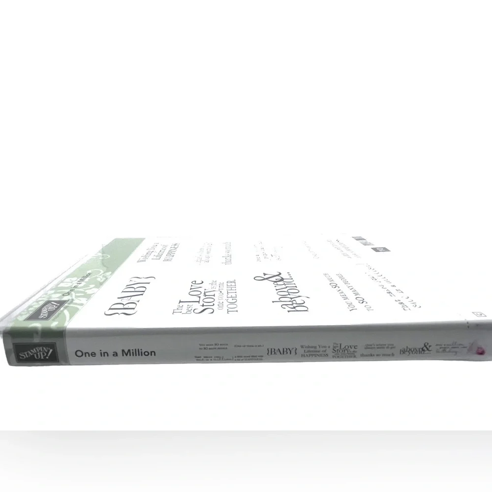 NEW Stampin’ Up! “One in a Million” Rubber Stamp Set of 10. Retired.  Set 126382 - Picture 2 of 6